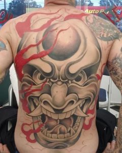 фото тату маска от 16.11.2017 №054 - tattoo mask - tattoo-photo.ru