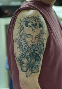 фото тату маска от 16.11.2017 №066 - tattoo mask - tattoo-photo.ru