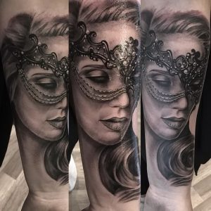 фото тату маска от 16.11.2017 №082 - tattoo mask - tattoo-photo.ru