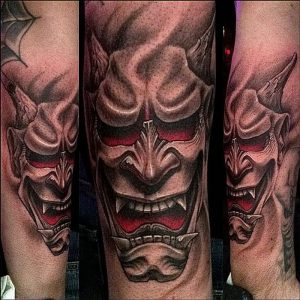 фото тату маска от 16.11.2017 №085 - tattoo mask - tattoo-photo.ru