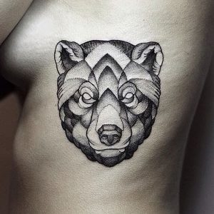 фото тату медведь от 17.11.2017 №006 - bear tattoo - tattoo-photo.ru