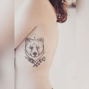 фото тату медведь от 17.11.2017 №020 - bear tattoo - tattoo-photo.ru