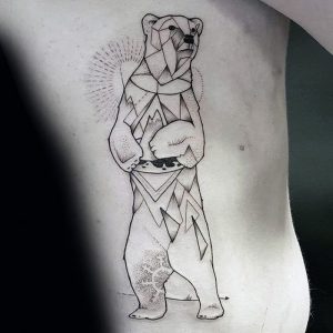 фото тату медведь от 17.11.2017 №076 - bear tattoo - tattoo-photo.ru