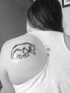 фото тату медведь от 17.11.2017 №097 - bear tattoo - tattoo-photo.ru