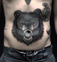 фото тату медведь от 17.11.2017 №108 — bear tattoo — tattoo-photo.ru