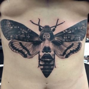 фото тату мотылек от 17.11.2017 №055 - moth tattoos - tattoo-photo.ru