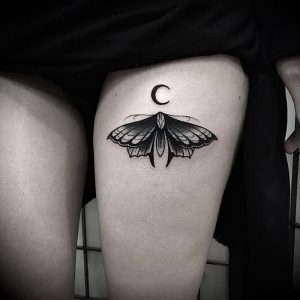 фото тату мотылек от 17.11.2017 №076 - moth tattoos - tattoo-photo.ru