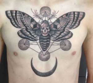 фото тату мотылек от 17.11.2017 №105 - moth tattoos - tattoo-photo.ru