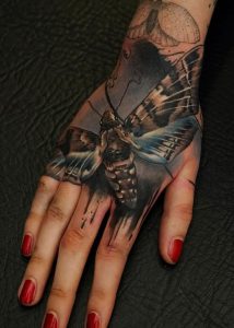 фото тату мотылек от 17.11.2017 №108 - moth tattoos - tattoo-photo.ru