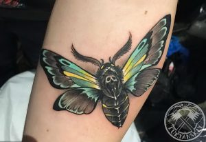 фото тату мотылек от 17.11.2017 №114 - moth tattoos - tattoo-photo.ru