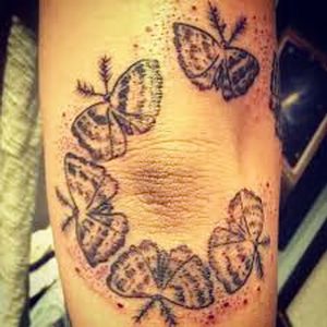 фото тату мотылек от 17.11.2017 №125 - moth tattoos - tattoo-photo.ru