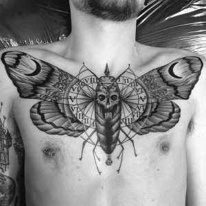 фото тату мотылек от 17.11.2017 №157 - moth tattoos - tattoo-photo.ru