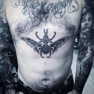 фото тату мотылек от 17.11.2017 №158 - moth tattoos - tattoo-photo.ru