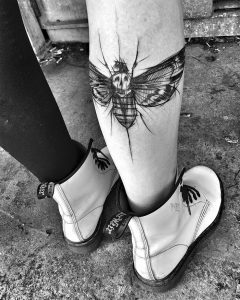 фото тату мотылек от 17.11.2017 №159 - moth tattoos - tattoo-photo.ru