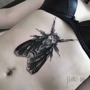 фото тату мотылек от 17.11.2017 №165 - moth tattoos - tattoo-photo.ru