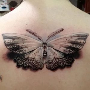 фото тату мотылек от 17.11.2017 №179 - moth tattoos - tattoo-photo.ru