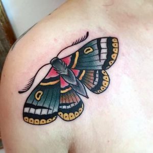 фото тату мотылек от 17.11.2017 №186 - moth tattoos - tattoo-photo.ru