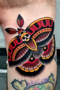 фото тату мотылек от 17.11.2017 №187 - moth tattoos - tattoo-photo.ru