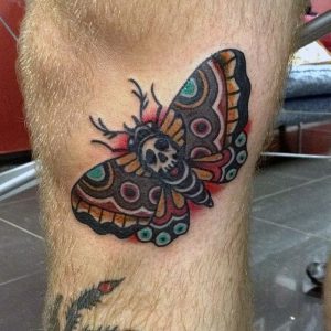 фото тату мотылек от 17.11.2017 №195 - moth tattoos - tattoo-photo.ru