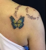 фото тату надпись от 16.11.2017 №005 — tattoo inscription — tattoo-photo.ru