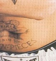 фото тату надпись от 16.11.2017 №007 — tattoo inscription — tattoo-photo.ru