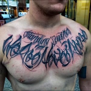 фото тату надпись от 16.11.2017 №059 - tattoo inscription - tattoo-photo.ru