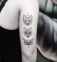 фото тату с животными от 14.11.2017 №015 — animal tattoos — tattoo-photo.ru