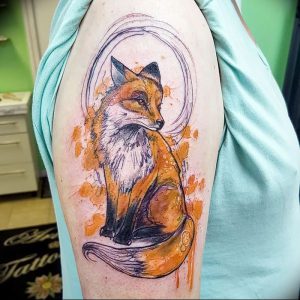 фото тату с животными от 14.11.2017 №026 - animal tattoos - tattoo-photo.ru