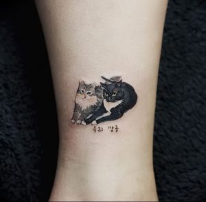 фото тату с животными от 14.11.2017 №033 - animal tattoos - tattoo-photo.ru
