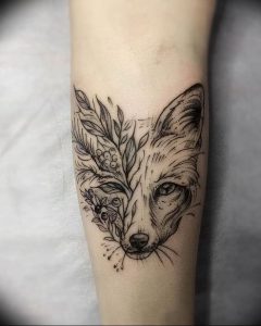 фото тату с животными от 14.11.2017 №036 - animal tattoos - tattoo-photo.ru