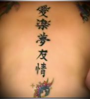 фото тату китайские иероглифы для статьи про значение татуировок — 15