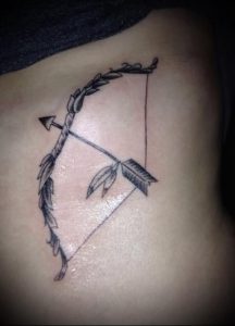 фото тату стрелец для статьи про значение символа в татуировке - 6