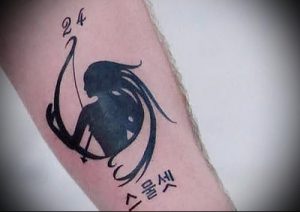 фото тату стрелец для статьи про значение символа в татуировке - 23