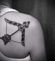 фото тату стрелец для статьи про значение символа в татуировке — 40