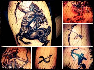 Значение татуировки Стрелец - информация по теме и фотографии татуировок