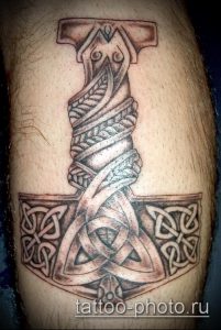 фото татуировки молот - значение - пример интересного рисунка тату - 007 tatufoto.com