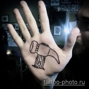 фото татуировки молот - значение - пример интересного рисунка тату - 019 tatufoto.com