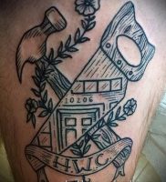 фото татуировки молот — значение — пример интересного рисунка тату — 023 tatufoto.com