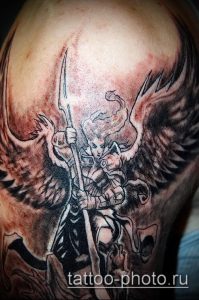 фото тату демон - значение - пример интересного рисунка тату - 031 tattoo-photo.ru