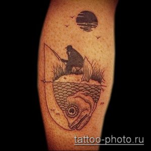 фото тату человек - значение - пример интересного рисунка тату - 017 tattoo-photo.ru