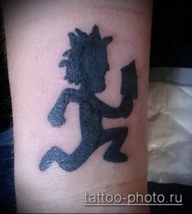 фото тату человек - значение - пример интересного рисунка тату - 031 tattoo-photo.ru