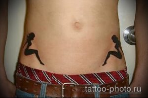 фото тату человек - значение - пример интересного рисунка тату - 036 tattoo-photo.ru