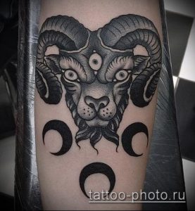 фото тату демон - значение - пример интересного рисунка тату - 024 tattoo-photo.ru