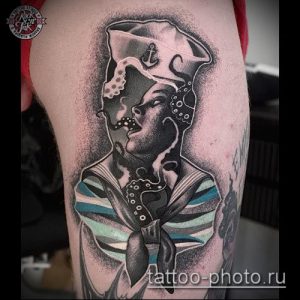фото тату человек - значение - пример интересного рисунка тату - 013 tattoo-photo.ru