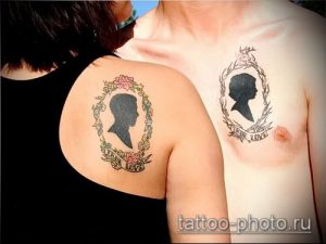 фото тату человек - значение - пример интересного рисунка тату - 016 tattoo-photo.ru