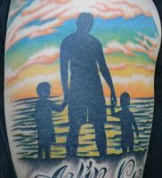 фото тату человек — значение — пример интересного рисунка тату — 020 tattoo-photo.ru