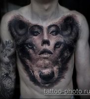 фото тату человек — значение — пример интересного рисунка тату — 029 tattoo-photo.ru