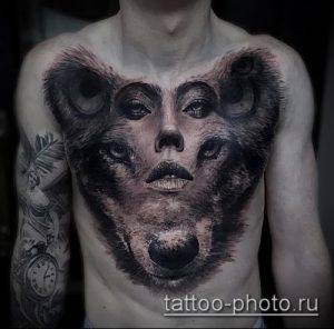 фото тату человек - значение - пример интересного рисунка тату - 029 tattoo-photo.ru
