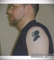 фото тату человек — значение — пример интересного рисунка тату — 030 tattoo-photo.ru