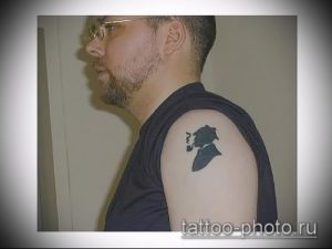 фото тату человек - значение - пример интересного рисунка тату - 030 tattoo-photo.ru